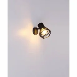 Luminaires Globo Lighting Spots Et Projecteurs|Spot Globo CLASTRA Noir, 1 lumière