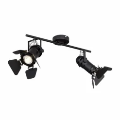 Luminaires Globo Lighting Spots Et Projecteurs|Spot Globo EGON Noir, 2 lumières