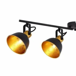 Luminaires Globo Lighting Spots Et Projecteurs|Spot Globo FILLO Noir, 4 lumières