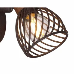 Luminaires Globo Lighting Spots Et Projecteurs|Spot Globo ISABELLE Rouille, 1 lumière