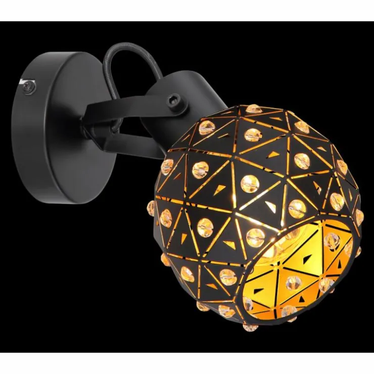 Luminaires Globo Lighting Spots Et Projecteurs|Spot Globo JODIE Noir, 1 lumière