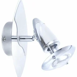 Luminaires Globo Lighting Spots Et Projecteurs|Spot Globo LORD Chrome, Acier inoxydable, 1 lumière