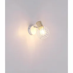 Luminaires Globo Lighting Spots Et Projecteurs|Spot Globo LUISE Blanc, 1 lumière