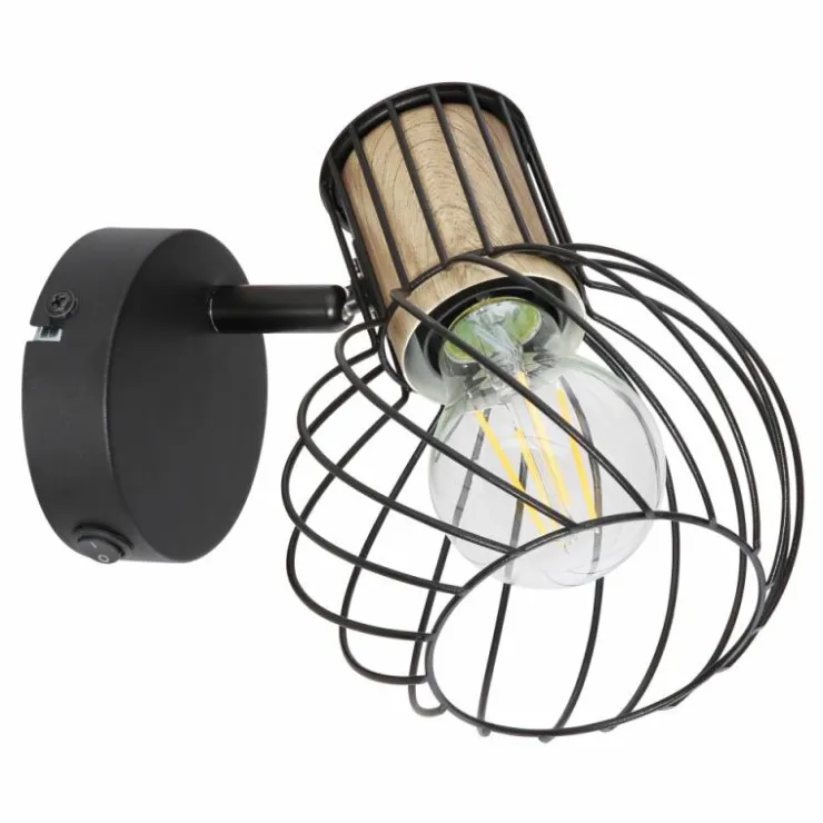 Luminaires Globo Lighting Spots Et Projecteurs|Spot Globo LUISE Noir, 1 lumière