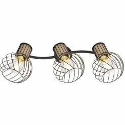 Luminaires Globo Lighting Spots Et Projecteurs|Spot Globo LUISE Noir, 3 lumières