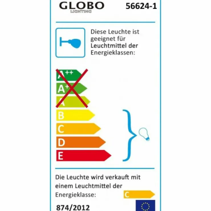Luminaires Globo Lighting Spots Et Projecteurs|Spot Globo ORINA Chrome, 1 lumière