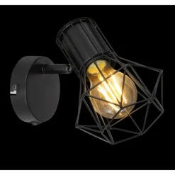 Luminaires Globo Lighting Spots Et Projecteurs|Spot Globo PRISKA Noir, 1 lumière