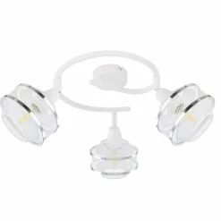 Luminaires Globo Lighting Spots Et Projecteurs|Spot Globo VIGATTO Blanc, 3 lumières