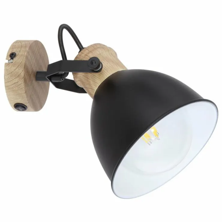 Luminaires Globo Lighting Spots Et Projecteurs|Spot Globo WIHO Noir, 1 lumière