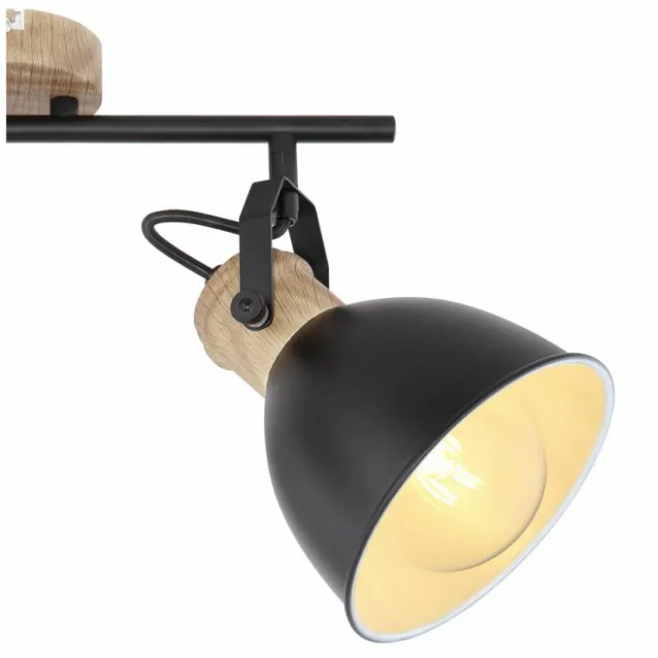 Luminaires Globo Lighting Spots Et Projecteurs|Spot Globo WIHO Noir, 2 lumières