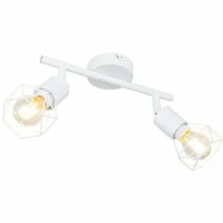 Luminaires Globo Lighting Spots Et Projecteurs|Spot Globo XARA I Blanc, 2 lumières