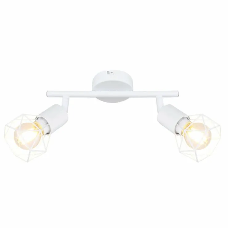 Luminaires Globo Lighting Spots Et Projecteurs|Spot Globo XARA I Blanc, 2 lumières