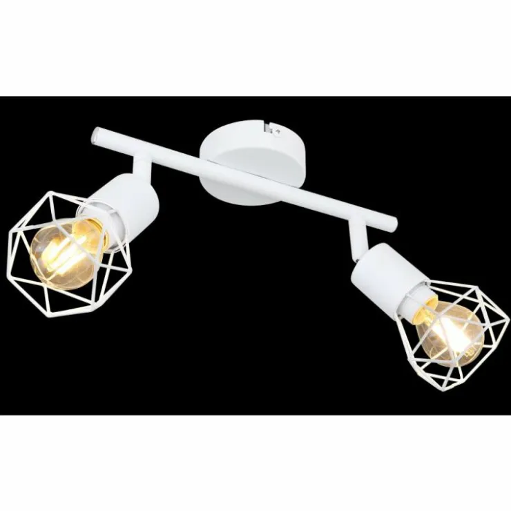 Luminaires Globo Lighting Spots Et Projecteurs|Spot Globo XARA I Blanc, 2 lumières
