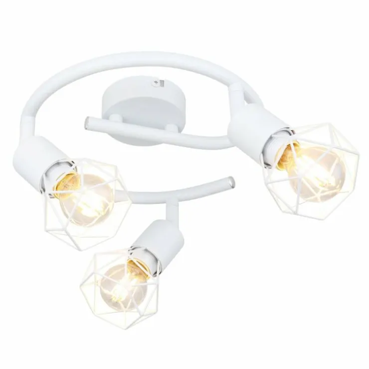 Luminaires Globo Lighting Spots Et Projecteurs|Spot Globo XARA I Blanc, 3 lumières