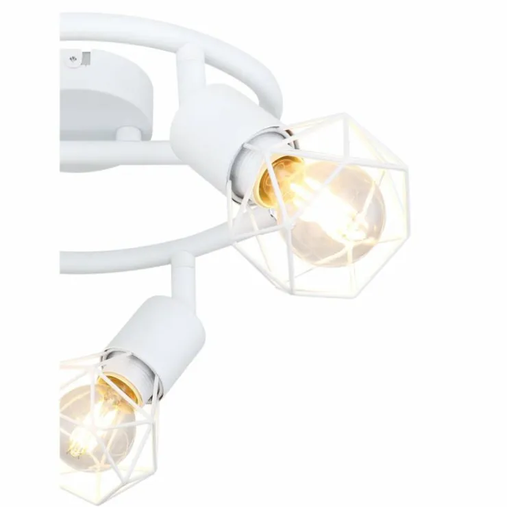 Luminaires Globo Lighting Spots Et Projecteurs|Spot Globo XARA I Blanc, 3 lumières