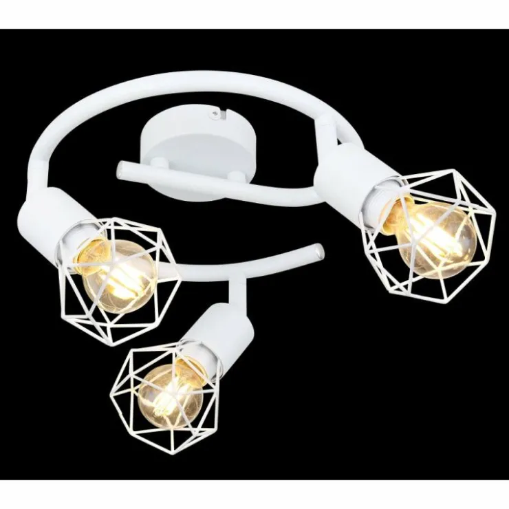 Luminaires Globo Lighting Spots Et Projecteurs|Spot Globo XARA I Blanc, 3 lumières