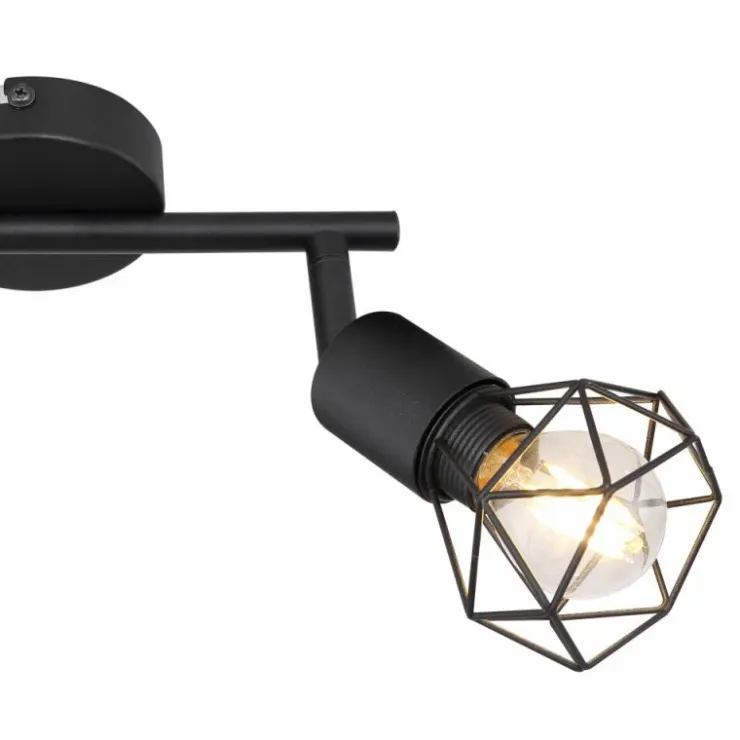 Luminaires Globo Lighting Spots Et Projecteurs|Spot Globo XARA I Noir, 2 lumières
