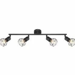 Luminaires Globo Lighting Spots Et Projecteurs|Spot Globo XARA I Noir, 4 lumières