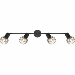 Luminaires Globo Lighting Spots Et Projecteurs|Spot Globo XARA I Noir, 4 lumières