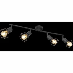 Luminaires Globo Lighting Spots Et Projecteurs|Spot Globo XARA I Noir, 4 lumières