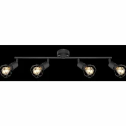 Luminaires Globo Lighting Spots Et Projecteurs|Spot Globo XARA I Noir, 4 lumières
