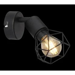 Luminaires Globo Lighting Spots Et Projecteurs|Spot Globo XARA I Noir, 1 lumière