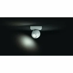 Spot, kit d'extension Philips Hue Ambiance White Buckram Blanc, 1 lumière