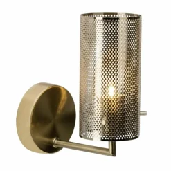Luminaires Brilliant Appliques|Spot mural Brilliant Gracian Laiton, 1 lumière