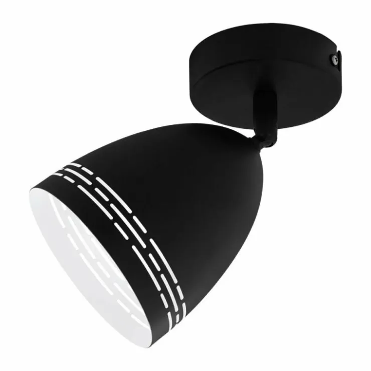 Luminaires Eglo Spots Et Projecteurs|Spot mural EGLO SABATELLA Noir, Blanc, 1 lumière