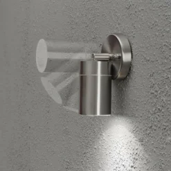 Spot mural Konstsmide Modena Acier inoxydable, 1 lumière