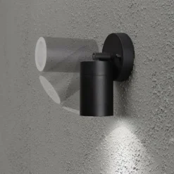 Spot mural Konstsmide Modena Noir, 1 lumière