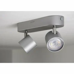 Luminaires Philips Éclairage Led|Spot Philips STAR LED Aluminium, Acier inoxydable, 2 lumières