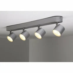Luminaires Philips Éclairage Led|Spot Philips STAR LED Aluminium, Acier inoxydable, 4 lumières