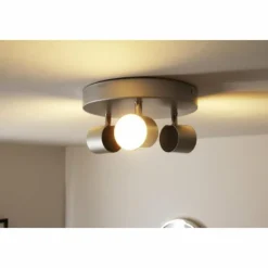 Luminaires Philips Spots Et Projecteurs|Spot Philips STAR LED Aluminium, Acier inoxydable, 3 lumières