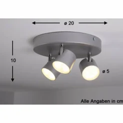 Luminaires Philips Spots Et Projecteurs|Spot Philips STAR LED Aluminium, Acier inoxydable, 3 lumières