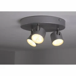Luminaires Philips Spots Et Projecteurs|Spot Philips STAR LED Aluminium, Acier inoxydable, 3 lumières
