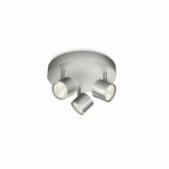 Luminaires Philips Spots Et Projecteurs|Spot Philips STAR LED Aluminium, 3 lumières