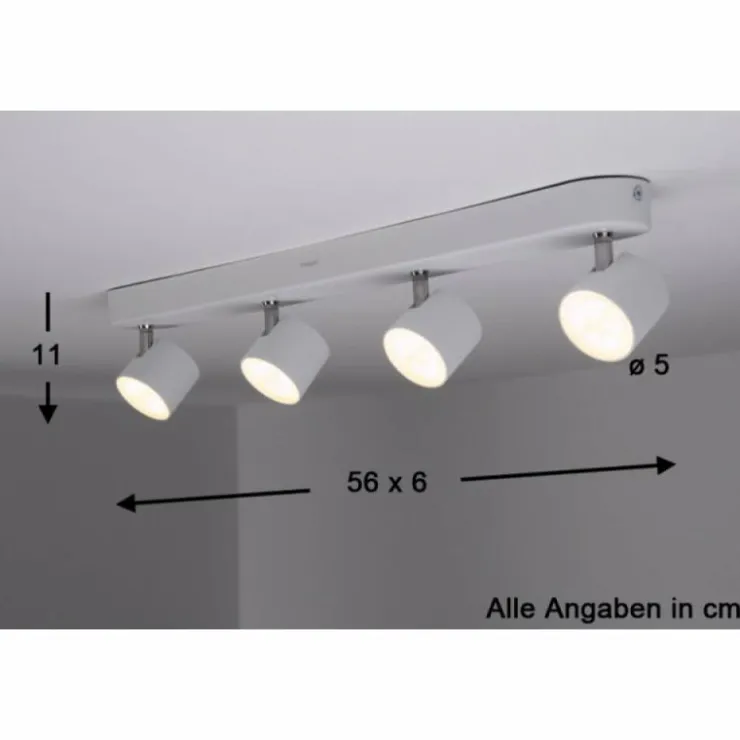 Luminaires Philips Éclairage Led|Spot Philips STAR LED Blanc, 4 lumières