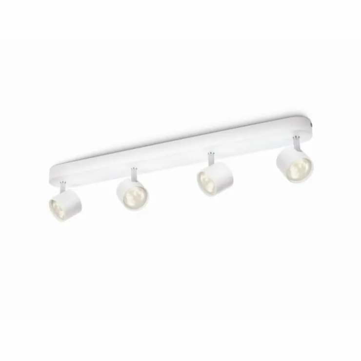 Luminaires Philips Éclairage Led|Spot Philips STAR LED Blanc, 4 lumières