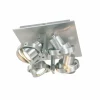 Luminaires Steinhauer Spots Et Projecteurs|Spot plafond Steinhauer Quatro LED Acier inoxydable, 4 lumières