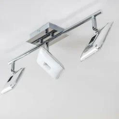 Luminaires Trio Spots Et Projecteurs|Spot plafond Trio Pontius LED Chrome, 3 lumières