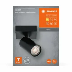 Luminaires Ledvance Éclairage Led|Spot Plafonnier LED Noir, 1 lumière