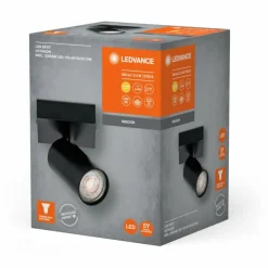 Luminaires Ledvance Éclairage Led|Spot Plafonnier LED Noir, 1 lumière