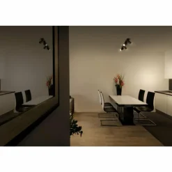 Luminaires Ledvance Éclairage Led|Spot Plafonnier LED Noir, 4 lumières