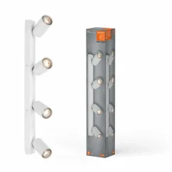 Luminaires Ledvance Éclairage Led|Spot Plafonnier LED Blanc, 4 lumières
