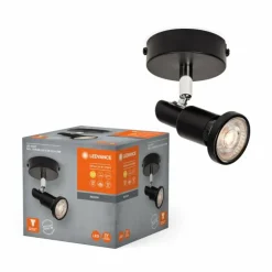 Luminaires Ledvance Éclairage Led|Spot Plafonnier LED Noir, 1 lumière