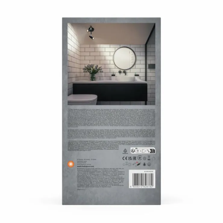 Luminaires Ledvance Éclairage Led|Spot Plafonnier LED Noir, 2 lumières
