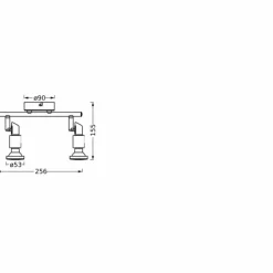 Luminaires Ledvance Éclairage Led|Spot Plafonnier LED Noir, 2 lumières