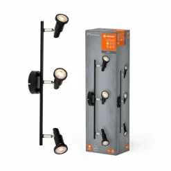 Luminaires Ledvance Éclairage Led|Spot Plafonnier LED Noir, 3 lumières