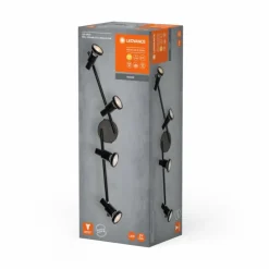 Luminaires Ledvance Éclairage Led|Spot Plafonnier LED Noir, 4 lumières